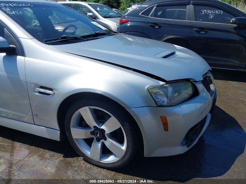 2009 Pontiac G8 Gt VIN: 6G2EC57Y29L304987 Lot: 39425063