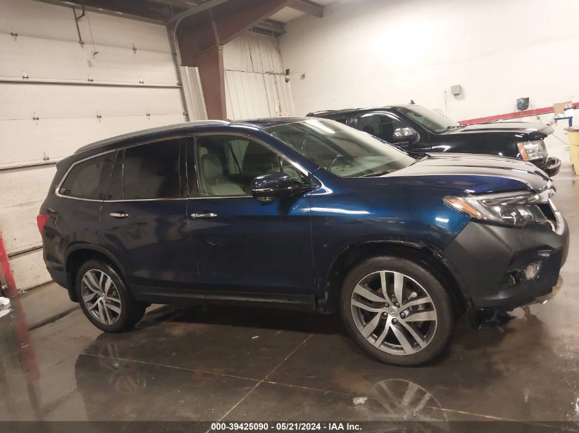 2016 Honda Pilot Touring VIN: 5FNYF6H90GB099275 Lot: 39425090