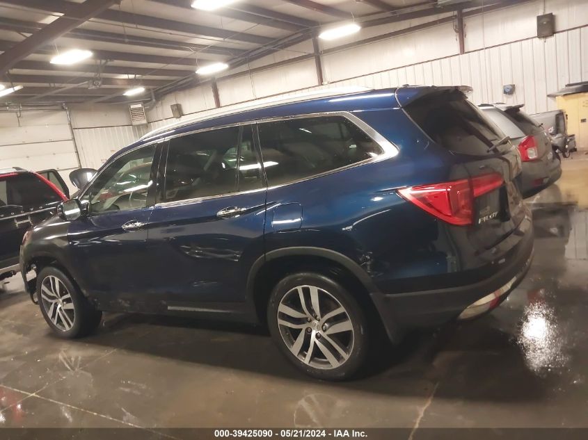 2016 Honda Pilot Touring VIN: 5FNYF6H90GB099275 Lot: 39425090