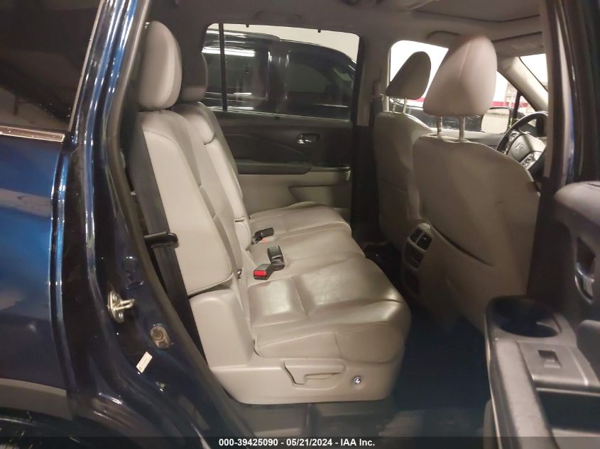 2016 Honda Pilot Touring VIN: 5FNYF6H90GB099275 Lot: 39425090