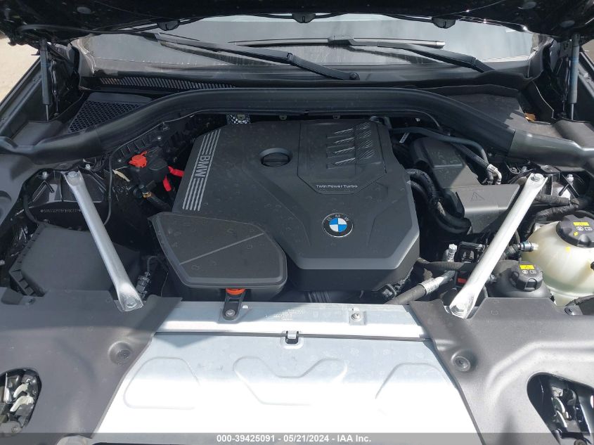 2023 BMW X3 Sdrive30I VIN: 5UX43DP09P9R00731 Lot: 39425091