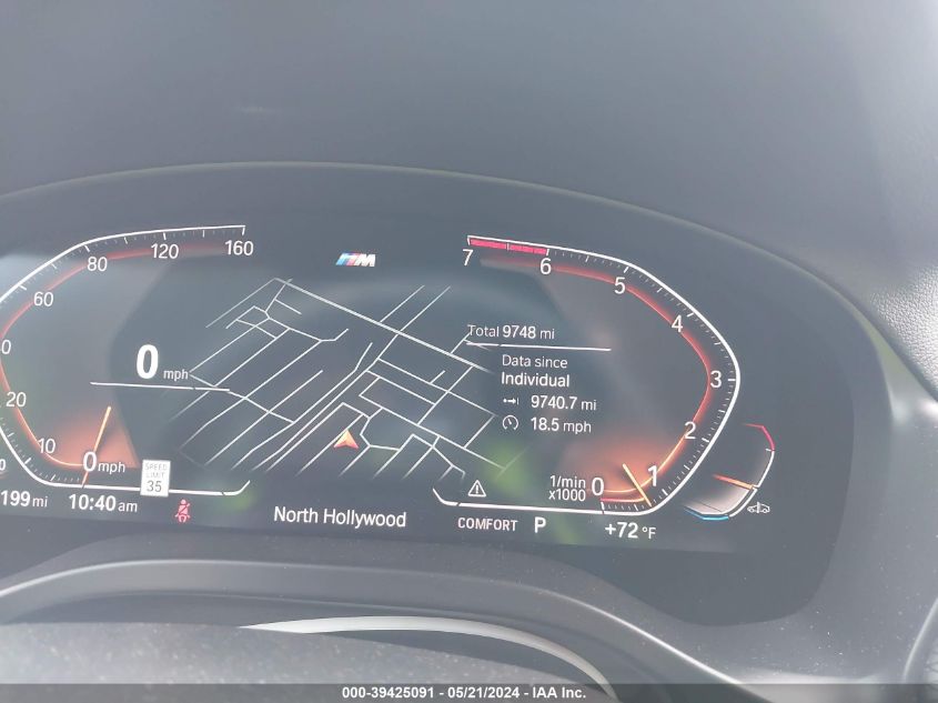 2023 BMW X3 Sdrive30I VIN: 5UX43DP09P9R00731 Lot: 39425091