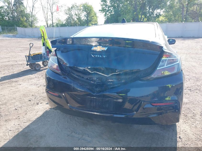 2017 Chevrolet Volt Lt VIN: 1G1RA6S58HU178221 Lot: 39425094