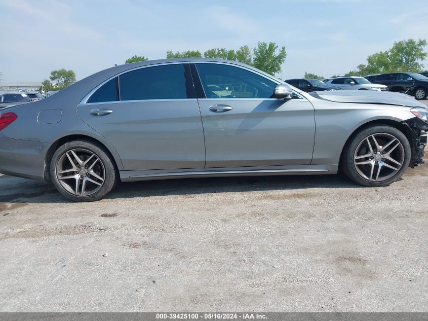 2014 Mercedes-Benz S 550 VIN: WDDUG8CBXEA006677 Lot: 39425100