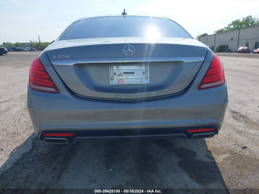 2014 Mercedes-Benz S 550 VIN: WDDUG8CBXEA006677 Lot: 39425100