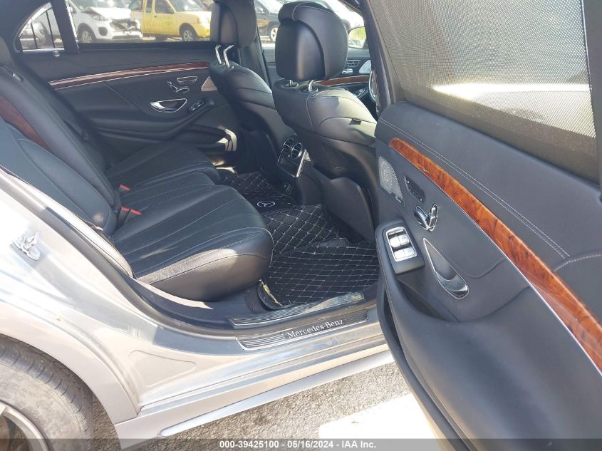 2014 Mercedes-Benz S 550 VIN: WDDUG8CBXEA006677 Lot: 39425100