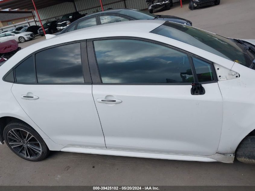 2020 Toyota Corolla Le VIN: 5YFEPRAE0LP037012 Lot: 39425102