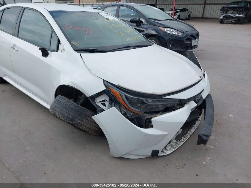 2020 Toyota Corolla Le VIN: 5YFEPRAE0LP037012 Lot: 39425102