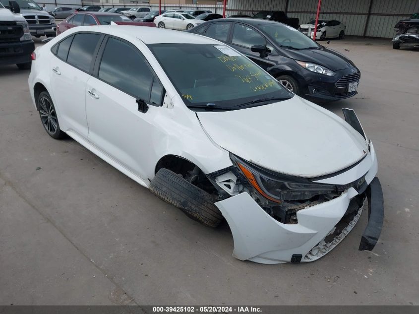 2020 Toyota Corolla Le VIN: 5YFEPRAE0LP037012 Lot: 39425102