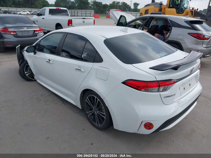 2020 Toyota Corolla Le VIN: 5YFEPRAE0LP037012 Lot: 39425102