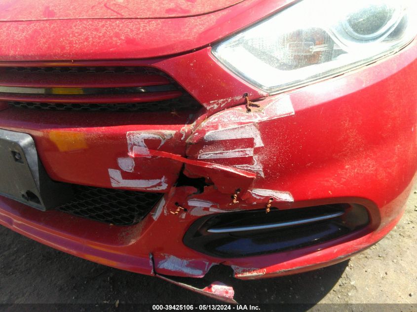 2013 Dodge Dart Se VIN: 1C3CDFAA6DD194452 Lot: 39425106