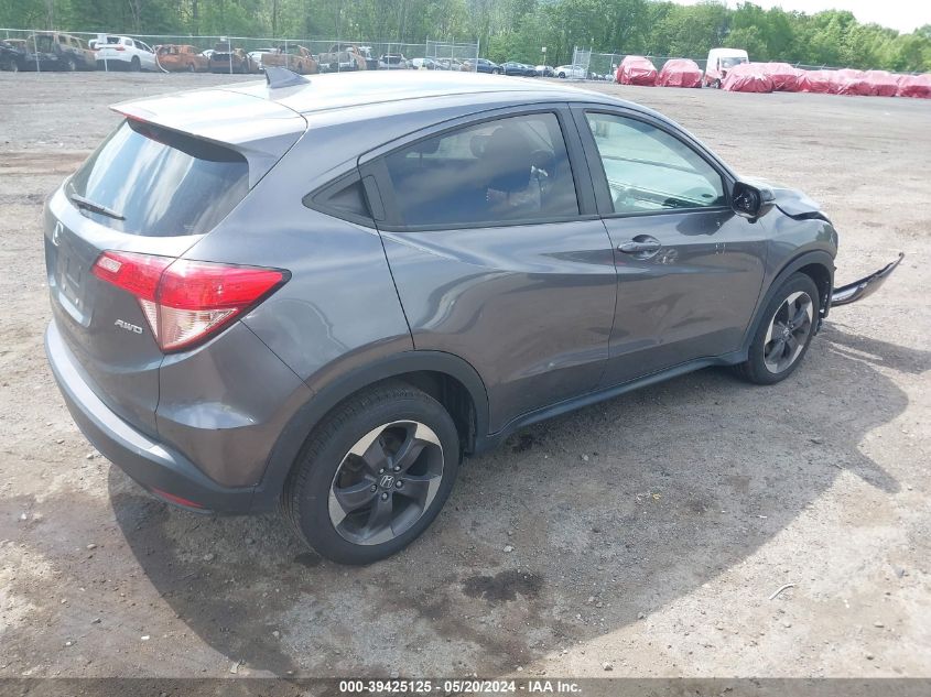 2018 Honda Hr-V Ex VIN: 3CZRU6H55JM719476 Lot: 39425125