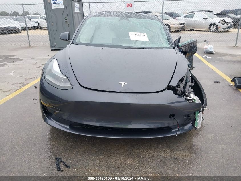 2023 Tesla Model 3 Performance Dual Motor All-Wheel Drive VIN: 5YJ3E1EC0PF577534 Lot: 39425139