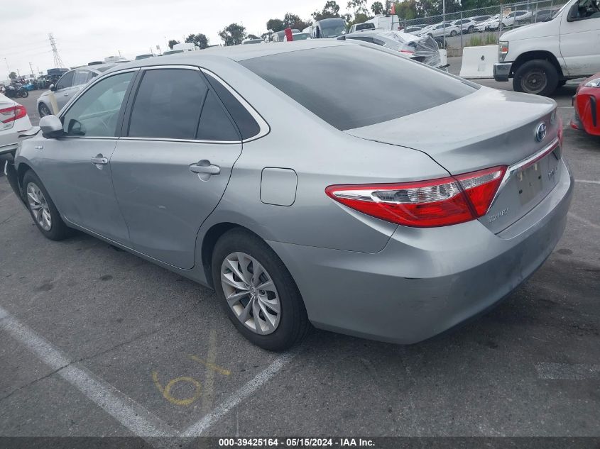 2017 Toyota Camry Hybrid Hybrid/Le/Xle/Se VIN: 4T1BD1FK9HU216411 Lot: 39425164