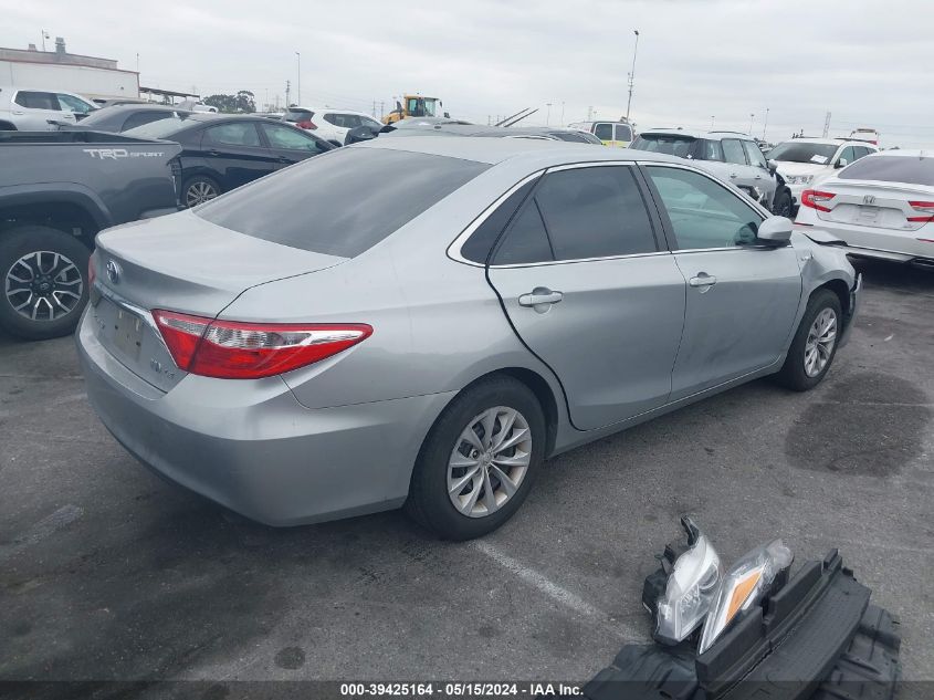 2017 Toyota Camry Hybrid Hybrid/Le/Xle/Se VIN: 4T1BD1FK9HU216411 Lot: 39425164