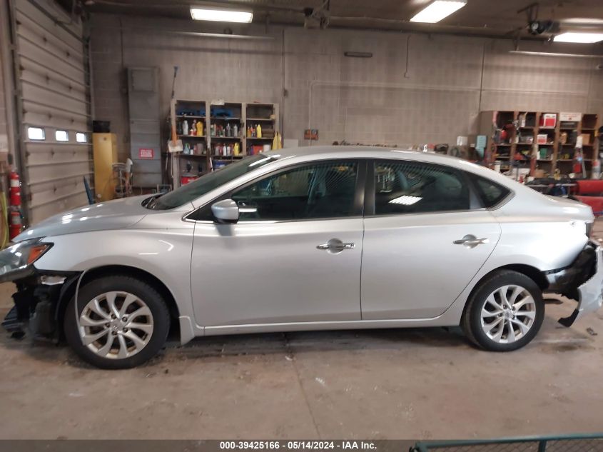 2018 Nissan Sentra Sv VIN: 3N1AB7AP8JY283874 Lot: 39425166