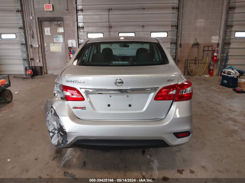 2018 Nissan Sentra Sv VIN: 3N1AB7AP8JY283874 Lot: 39425166