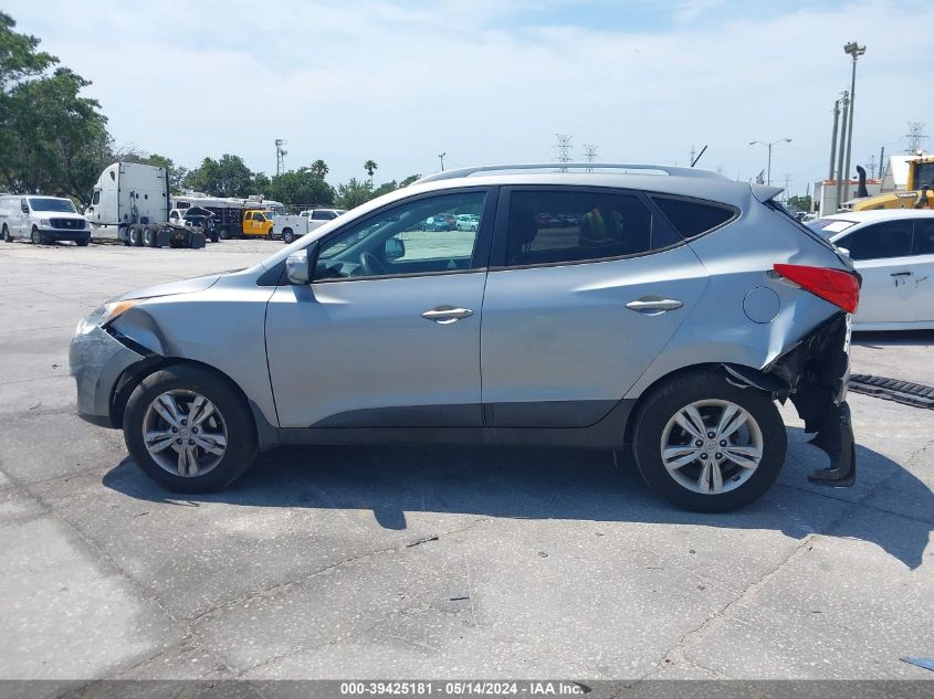 2013 Hyundai Tucson Gls VIN: KM8JU3AC3DU648820 Lot: 39425181