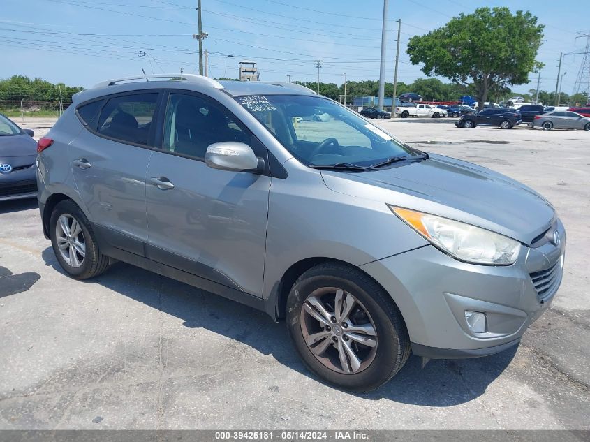 2013 Hyundai Tucson Gls VIN: KM8JU3AC3DU648820 Lot: 39425181