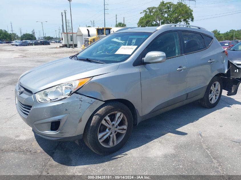 2013 Hyundai Tucson Gls VIN: KM8JU3AC3DU648820 Lot: 39425181