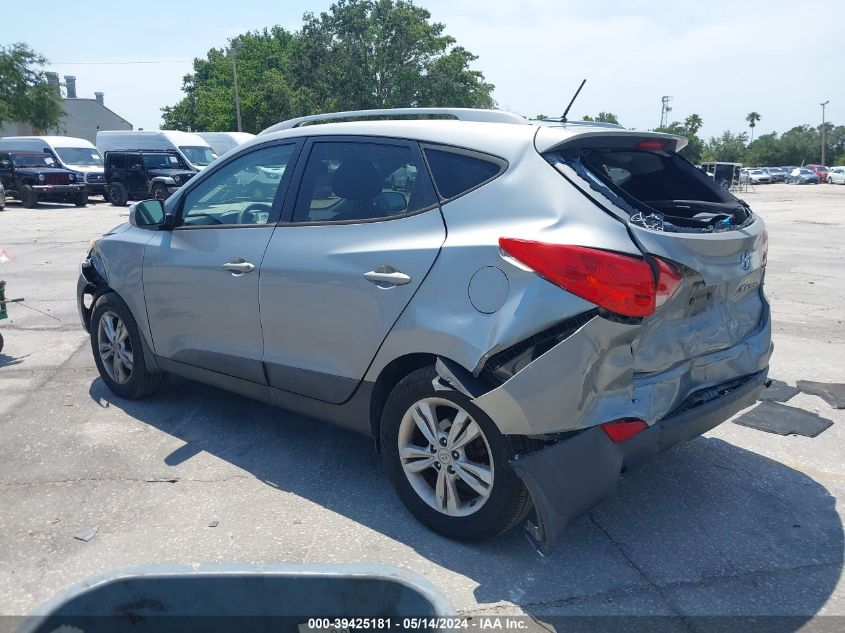 2013 Hyundai Tucson Gls VIN: KM8JU3AC3DU648820 Lot: 39425181