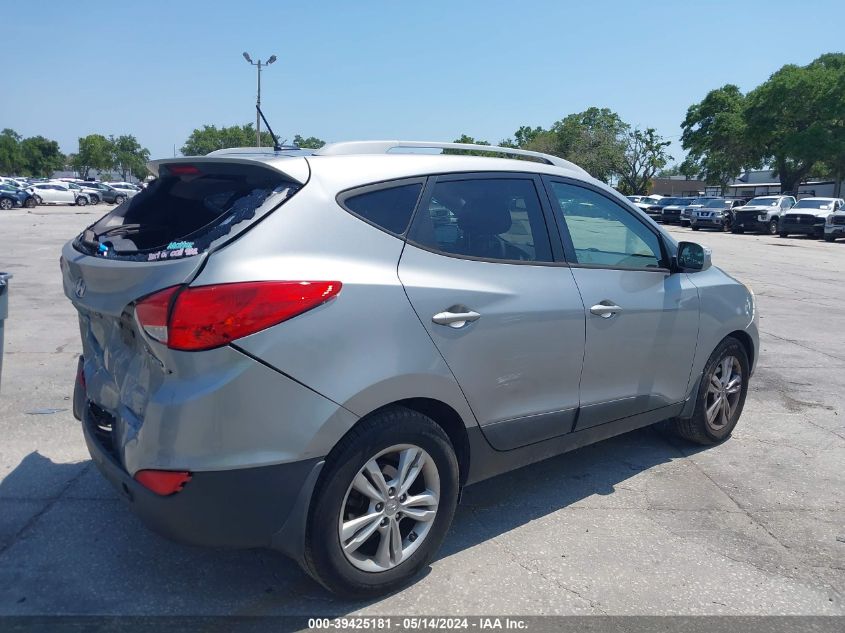 2013 Hyundai Tucson Gls VIN: KM8JU3AC3DU648820 Lot: 39425181