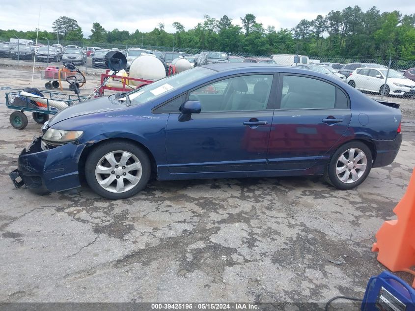 2009 Honda Civic Lx VIN: 2HGFA16519H527460 Lot: 39425195