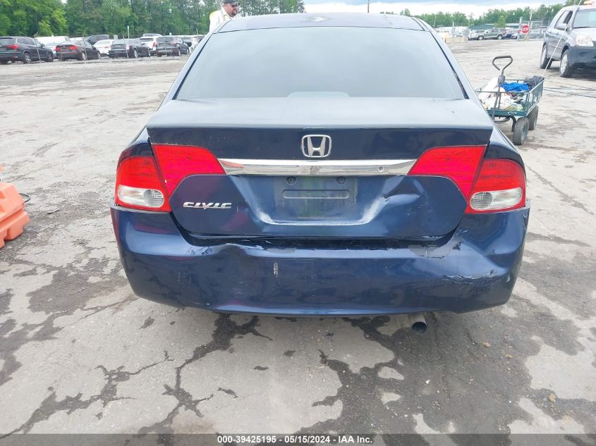 2009 Honda Civic Lx VIN: 2HGFA16519H527460 Lot: 39425195