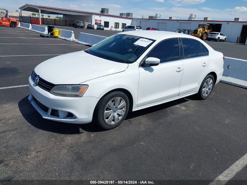 2013 Volkswagen Jetta 2.5L Se VIN: 3VWDP7AJ2DM420341 Lot: 39425197