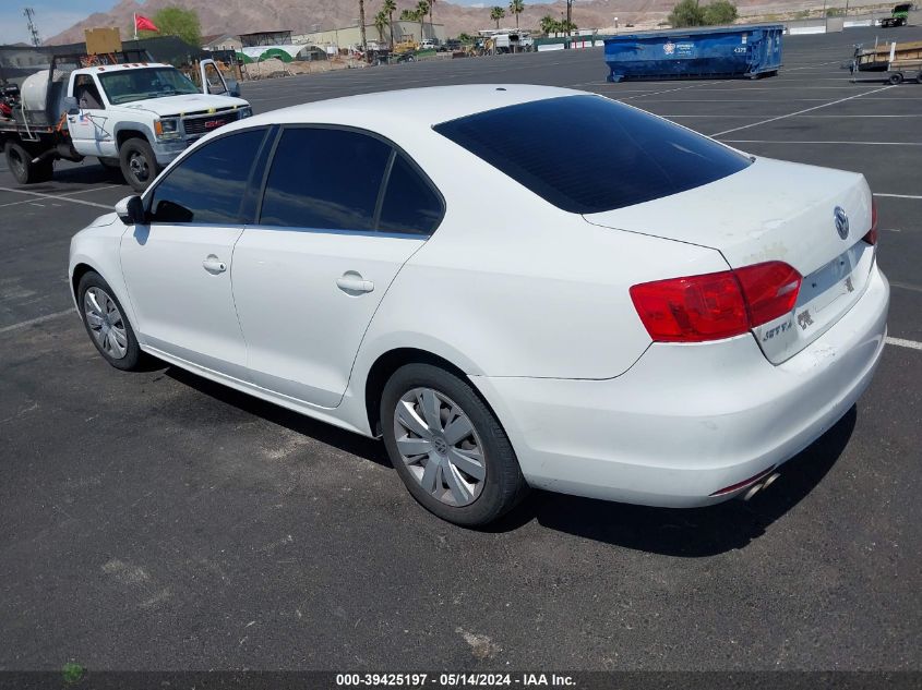 2013 Volkswagen Jetta 2.5L Se VIN: 3VWDP7AJ2DM420341 Lot: 39425197