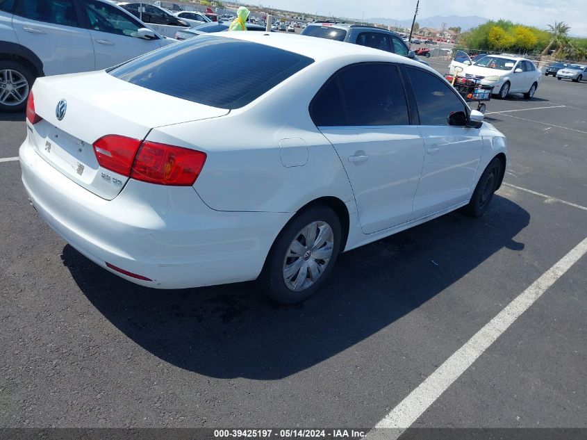 2013 Volkswagen Jetta 2.5L Se VIN: 3VWDP7AJ2DM420341 Lot: 39425197