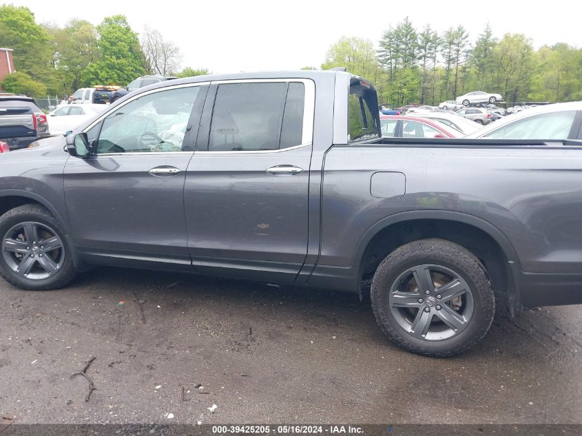 2022 Honda Ridgeline Rtl-E VIN: 5FPYK3F76NB026492 Lot: 39425205