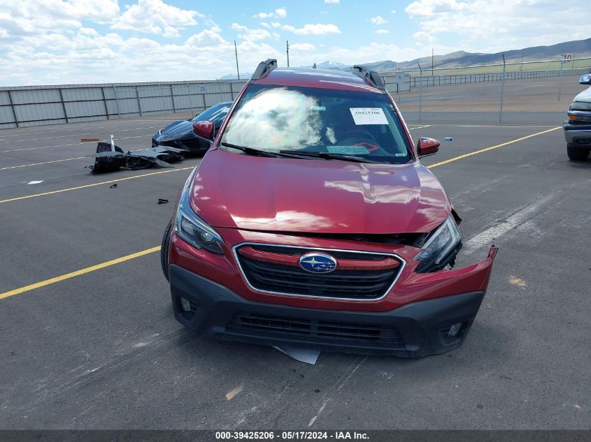 2021 Subaru Outback Premium VIN: 4S4BTACC5M3147927 Lot: 39425206