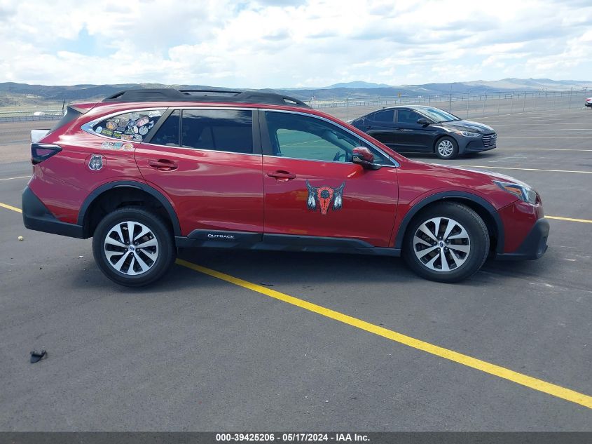 2021 Subaru Outback Premium VIN: 4S4BTACC5M3147927 Lot: 39425206