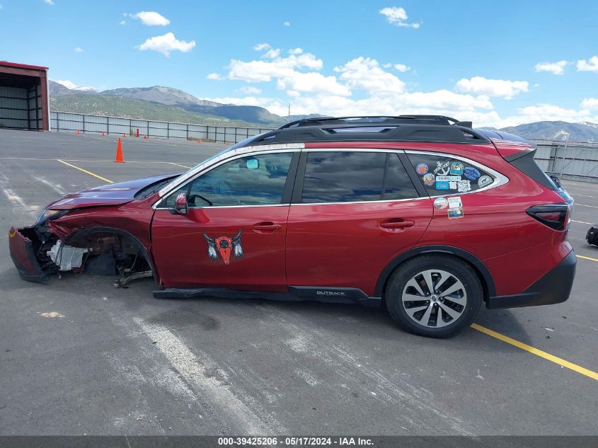 2021 Subaru Outback Premium VIN: 4S4BTACC5M3147927 Lot: 39425206