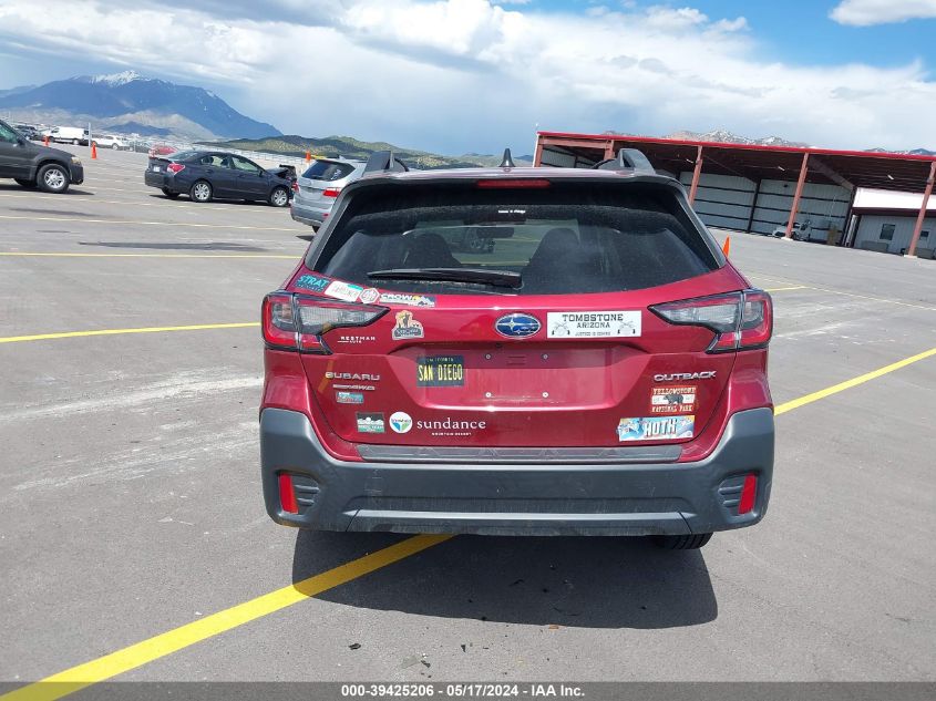 2021 Subaru Outback Premium VIN: 4S4BTACC5M3147927 Lot: 39425206