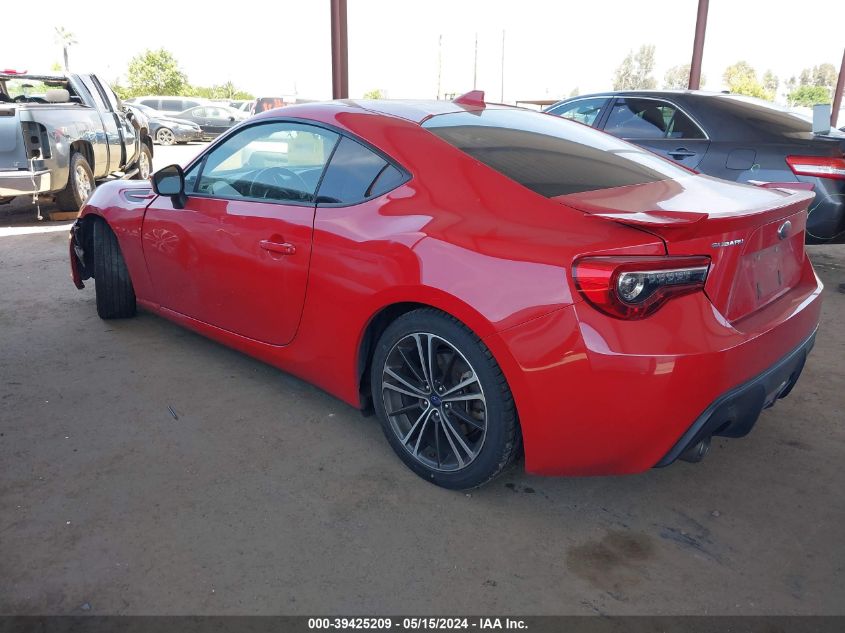 2015 Subaru Brz Limited VIN: JF1ZCAC10F8606813 Lot: 39425209