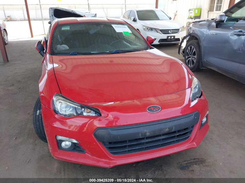 2015 Subaru Brz Limited VIN: JF1ZCAC10F8606813 Lot: 39425209