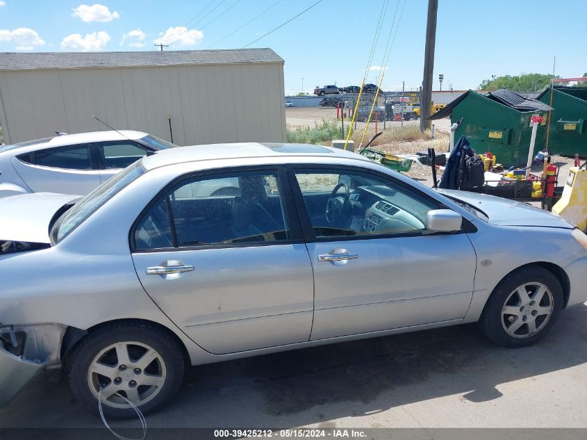 2006 Mitsubishi Lancer Es/Se VIN: JA3AJ26E26U062497 Lot: 39425212