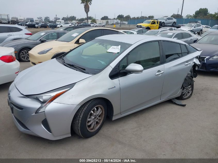 2016 Toyota Prius Three VIN: JTDKARFU2G3514705 Lot: 39425213