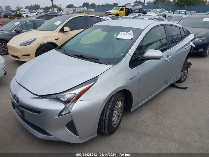 2016 Toyota Prius Three VIN: JTDKARFU2G3514705 Lot: 39425213