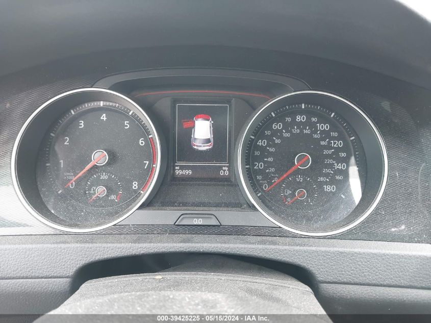 2015 VOLKSWAGEN GOLF GTI 2.0T SE 4-DOOR - 3VW4T7AU2FM088216