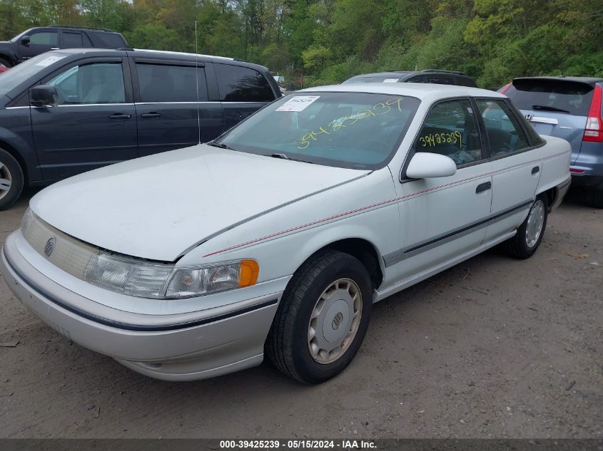 1992 Mercury Sable Gs VIN: 1MECM50U5NA640061 Lot: 39425239