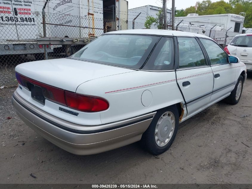 1992 Mercury Sable Gs VIN: 1MECM50U5NA640061 Lot: 39425239