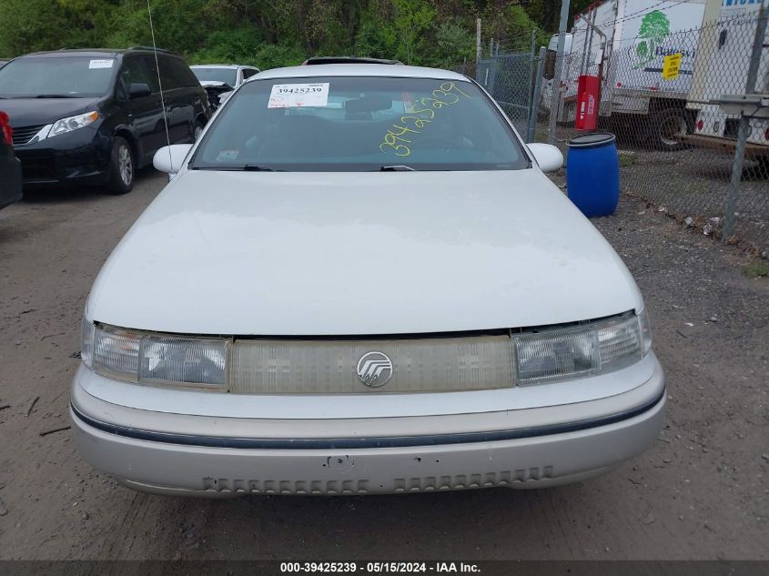 1992 Mercury Sable Gs VIN: 1MECM50U5NA640061 Lot: 39425239