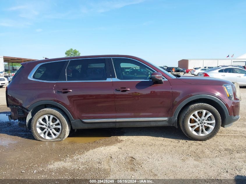 2022 Kia Telluride Lx VIN: 5XYP2DHC8NG203993 Lot: 39425245