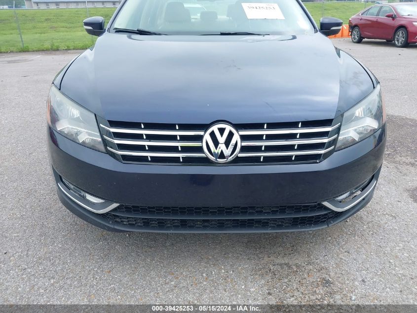 2012 Volkswagen Passat 2.0L Tdi Se VIN: 1VWBN7A31CC078282 Lot: 39425253