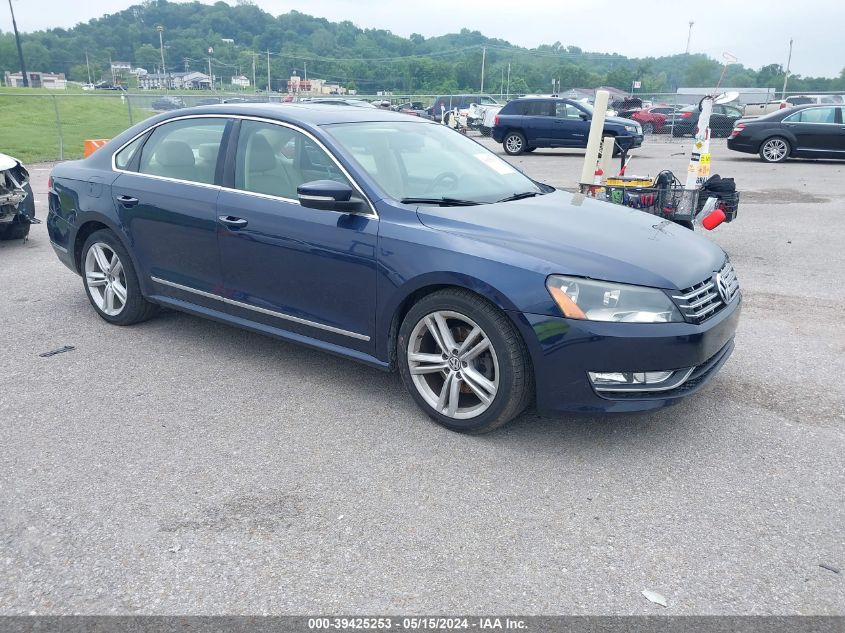 2012 Volkswagen Passat 2.0L Tdi Se VIN: 1VWBN7A31CC078282 Lot: 39425253