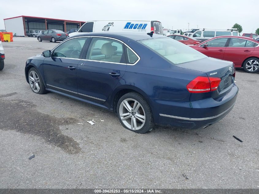 2012 Volkswagen Passat 2.0L Tdi Se VIN: 1VWBN7A31CC078282 Lot: 39425253