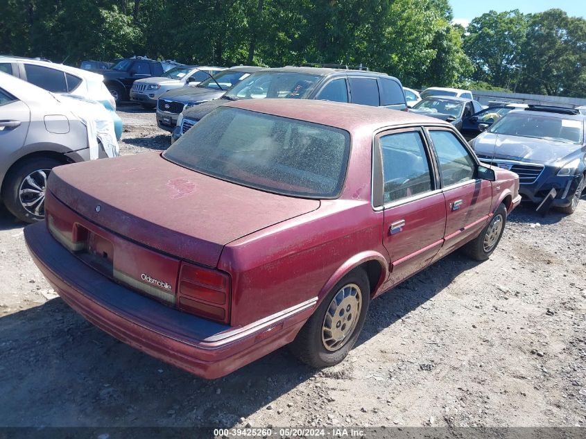 1994 Oldsmobile Cutlass Ciera S VIN: 1G3AG55M7R6394552 Lot: 39425260